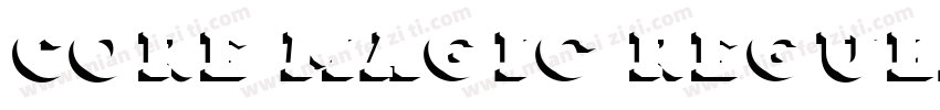 Core Magic Regular字体转换